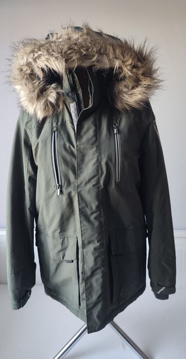 Ciepła porządna kurtka parka Raintex 170