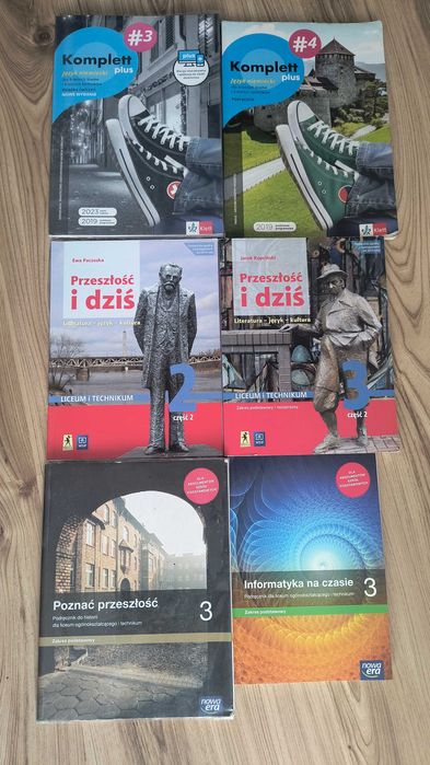 Książki do szkoły liceum/technikum