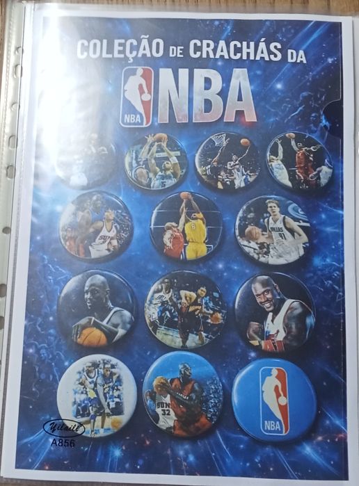 Coleção de crachás NBA