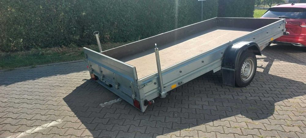 Przyczepa z hamulcem uchylna DMC 1500 kg Neptun