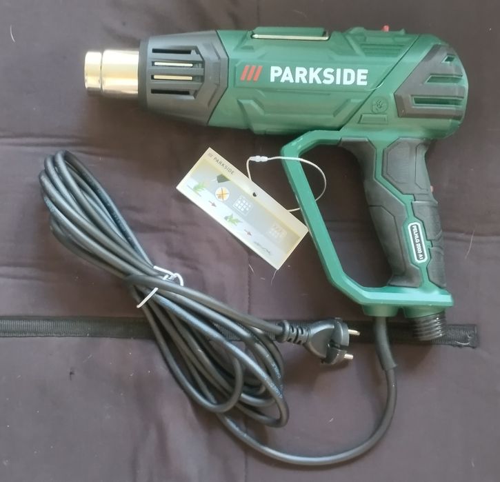 Pistola de ar quente/exterminador de ervas daninhas Parkside