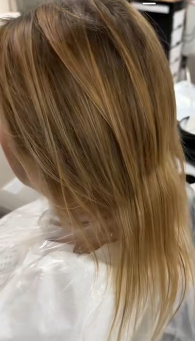 Włosy clip in miodowy blond