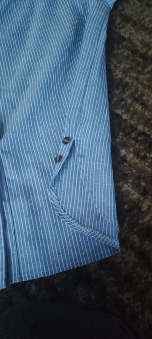 Bluzka błękitna w paseczki