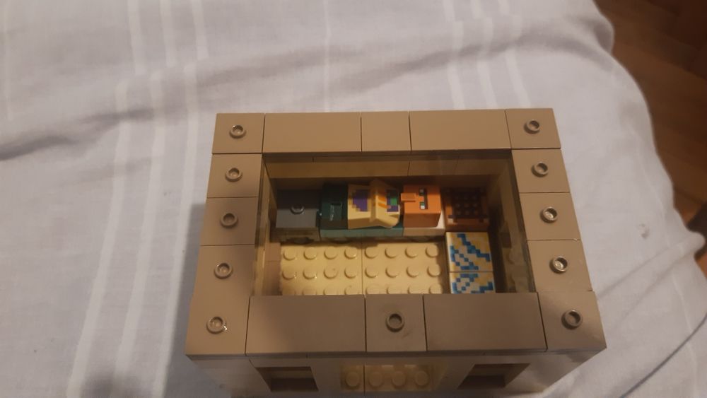 Lego minecraft pustyni domek z villagerem