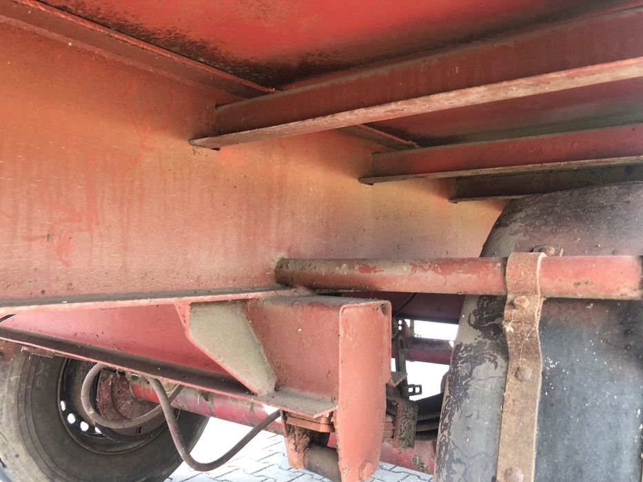 Przyczepa ciezarowa rolnicza RESOR platforma zboza siana bel slomy