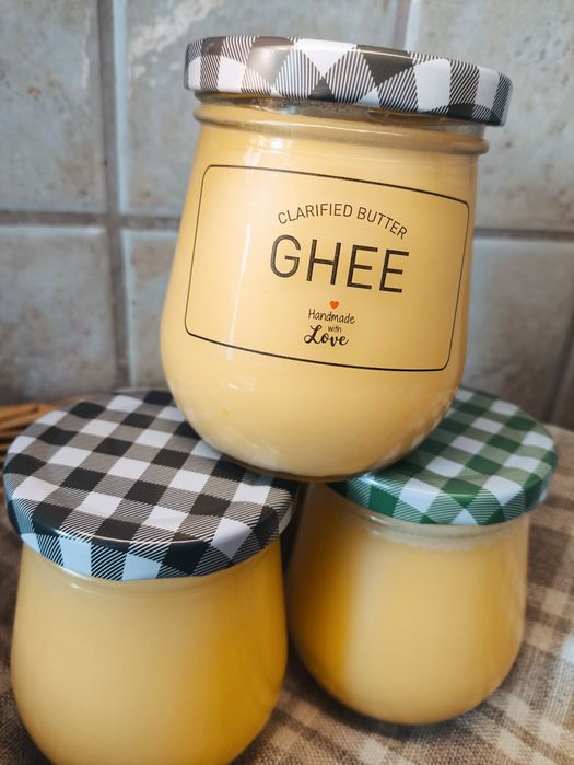 Masło Ghee, klarowane masło 200 gramow