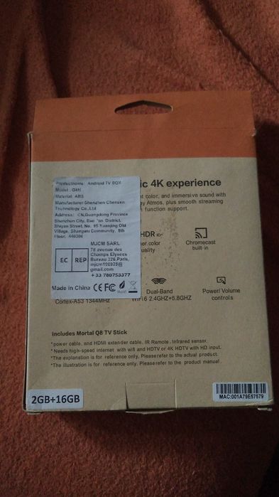 Stick Android tv