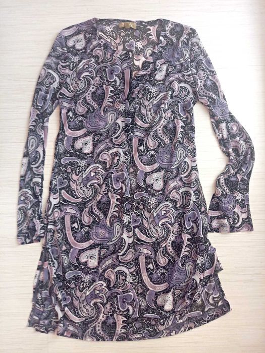 Letnia fioletowa tunika rozmiar 42 (14)