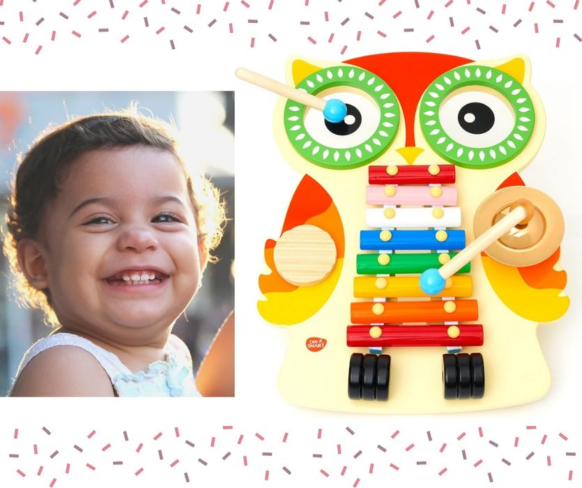 Zabawka muzyczna cymbałki