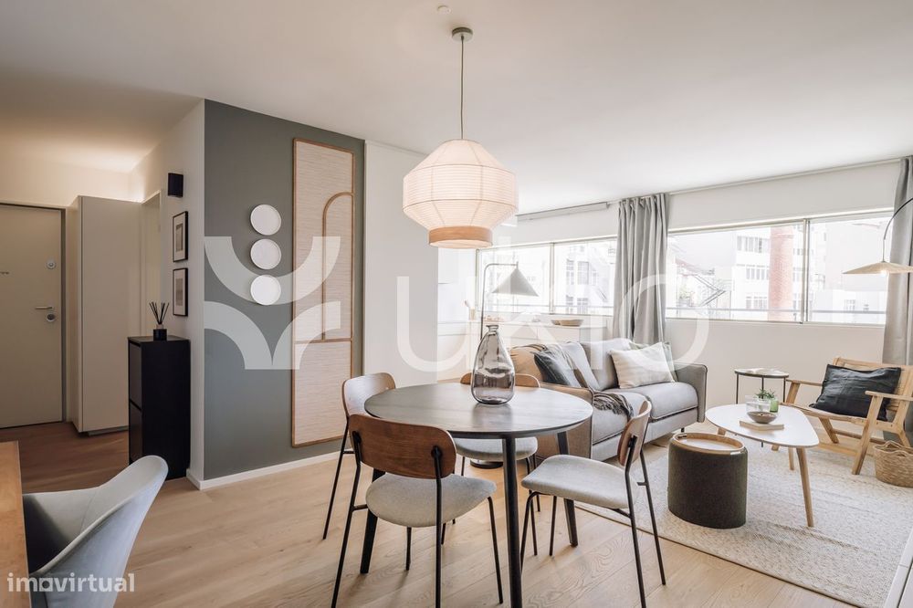 Apartamento T1 com ginásio em Av. de Roma - Campo Pequeno