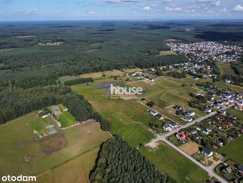 Na sprzedaż działka budowlana w Kaletach – Jedrysku, przy samym lesie