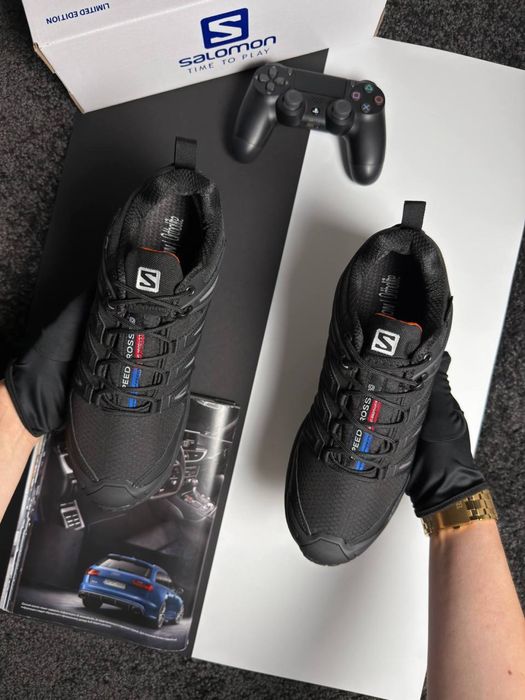 Мужские кроссовки саломон Salomon Speedcross Pro Thinsulate Black White [41-46]
