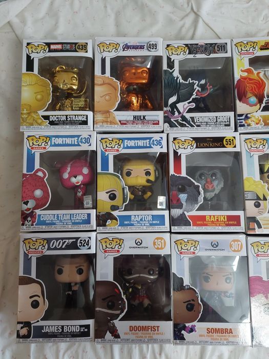 POPS de vários jogos, séries e animes