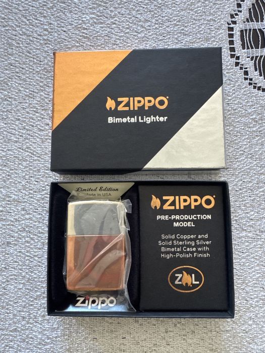 Zapalniczka Zippo Bimetal Case Copper