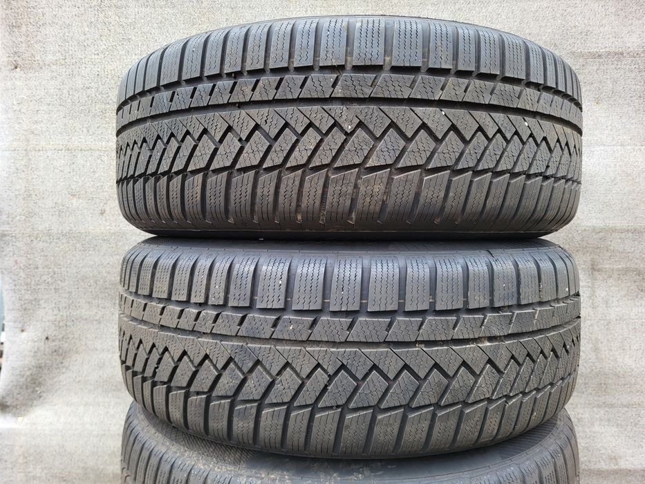 [K371] Koła zimowe 17 Cali 5x112 + Opony 215/55/17 6m VW Passat Touran