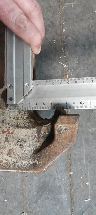 Imadło slusarkie Pjwk 125mm Prl Doł imadła czesci