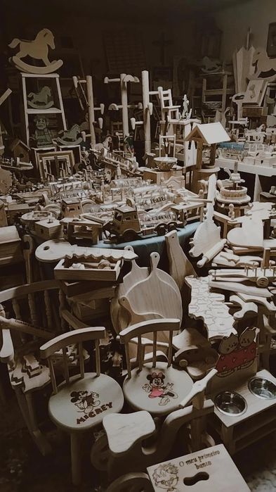 Artesanato em madeira