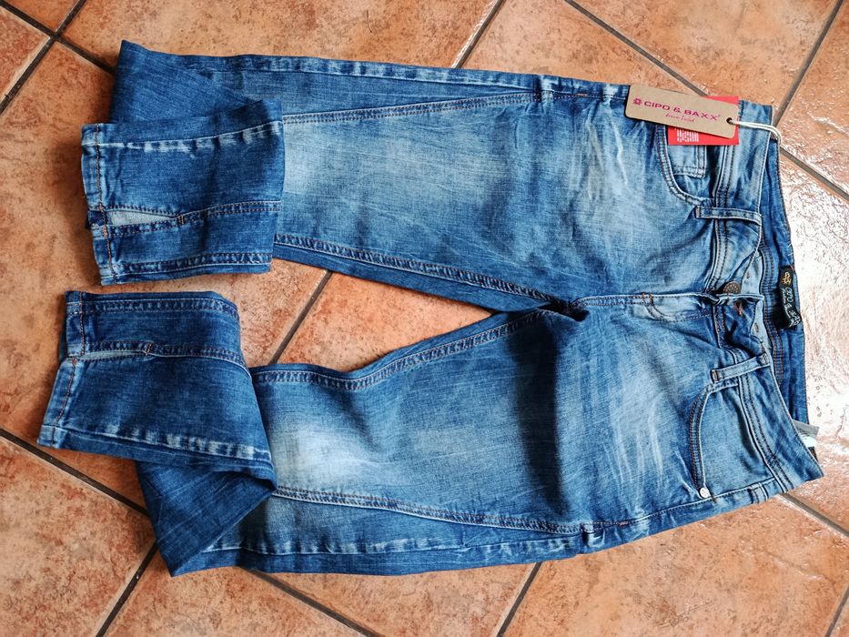 Cipo Baxx Spodnie jeansowe damskie nowe rozm. M - W30 L32