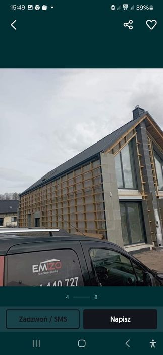 Profesjonalne Ocieplanie Pianą Poliuretanową PUR
2