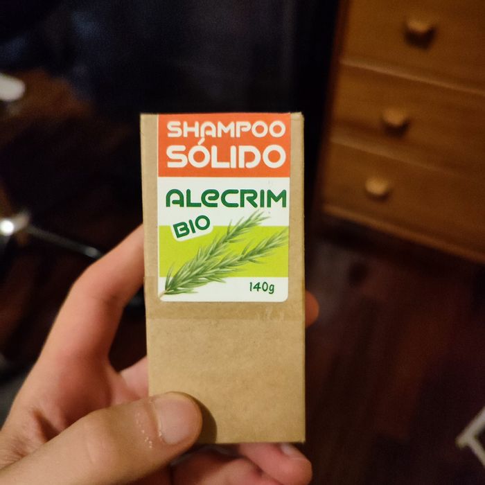 Shampoo sólido alecrim Bio Novo por abrir