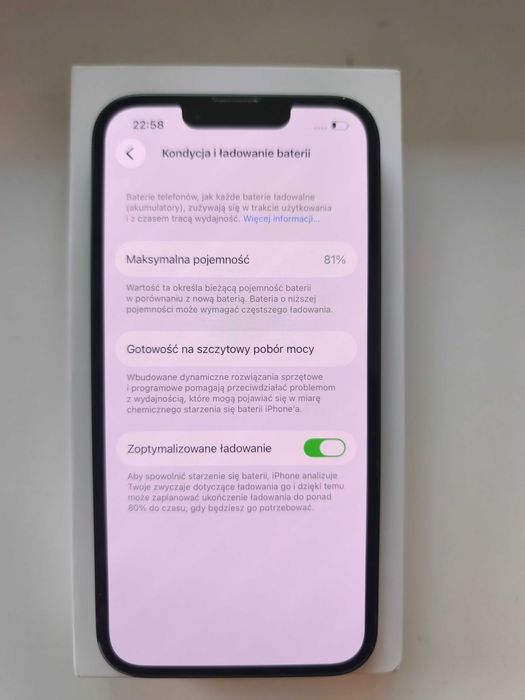 iPhone13 128GB 81%