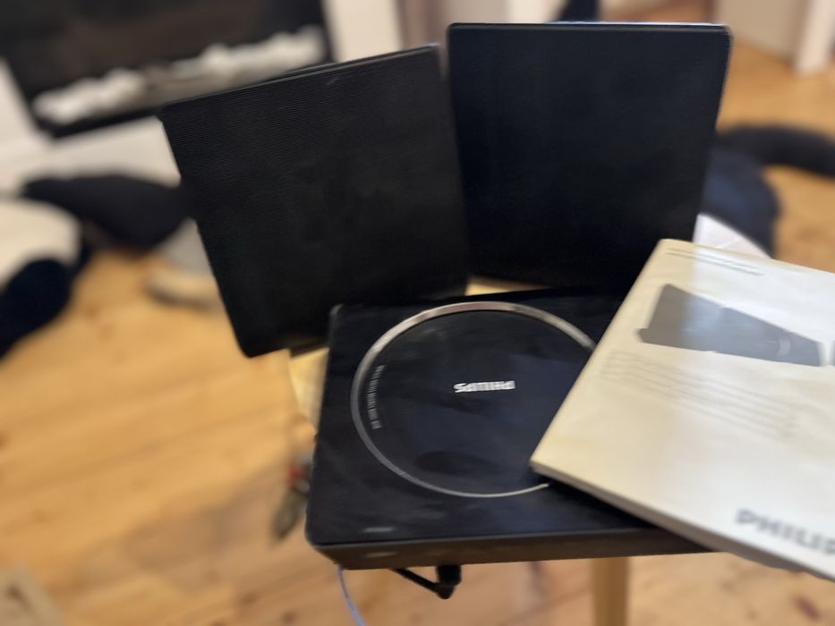 Philips zestaw audio 2.1 z odtwarzaczem CD + subwoofer