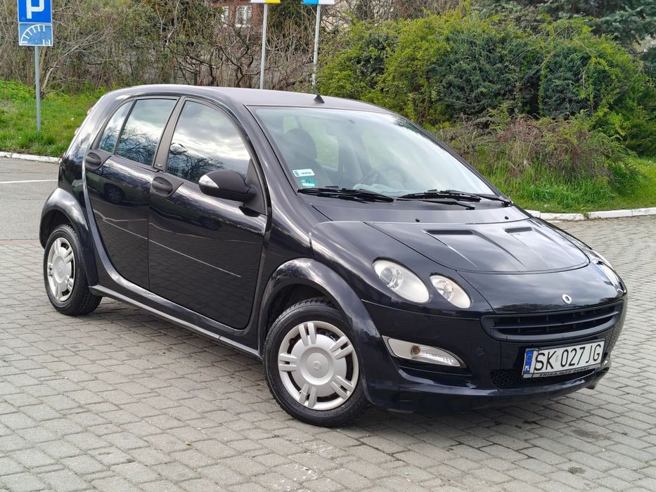 Smart Forfour 1.1 MPi 75KM * KLIMA * Przebieg 132 tyś km * Czarny * Stan Idealny *