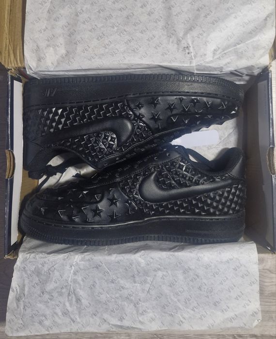 Nike Air Force Indepence Day (білі та чорні)