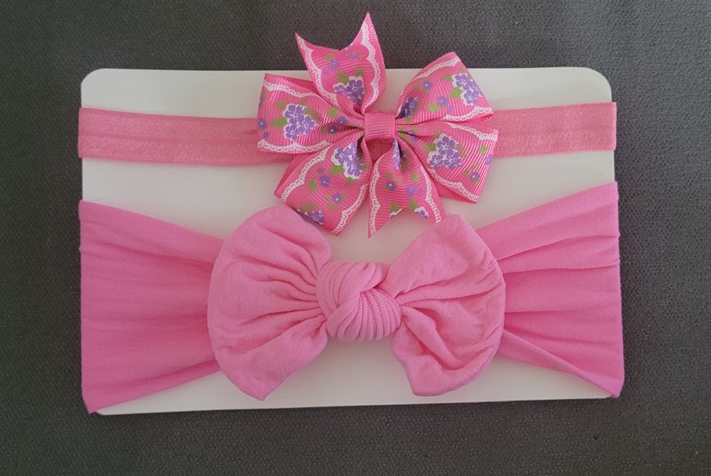 Zestaw 2 nowych opasek dla dziewczynki