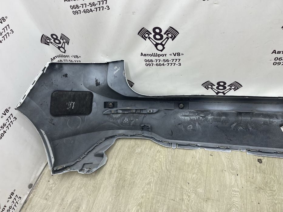 Бампер задній Volkswagen Golf 8 білий голий бампер гольф 8