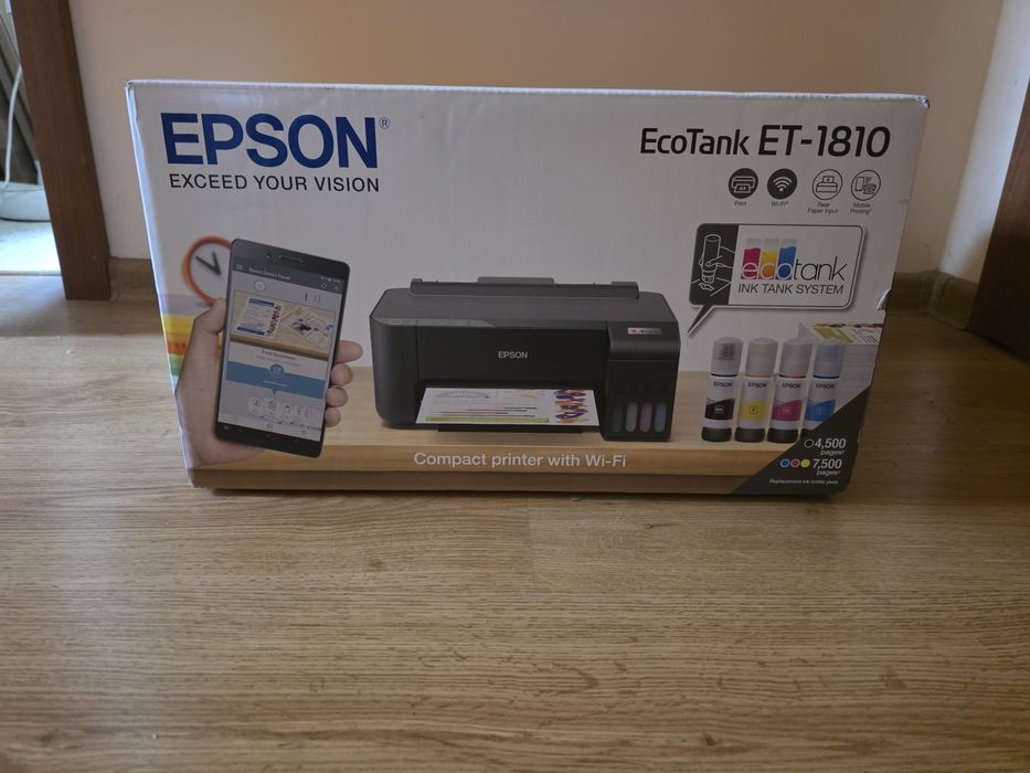 #3 Drukarka Epson EcoTank ET-1810 sublimacja