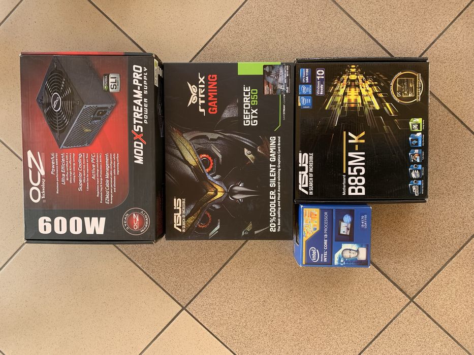 Komputer i3-4170 / GTX 950 STRIX / 8GB RAM / Zalman Z9 Plus