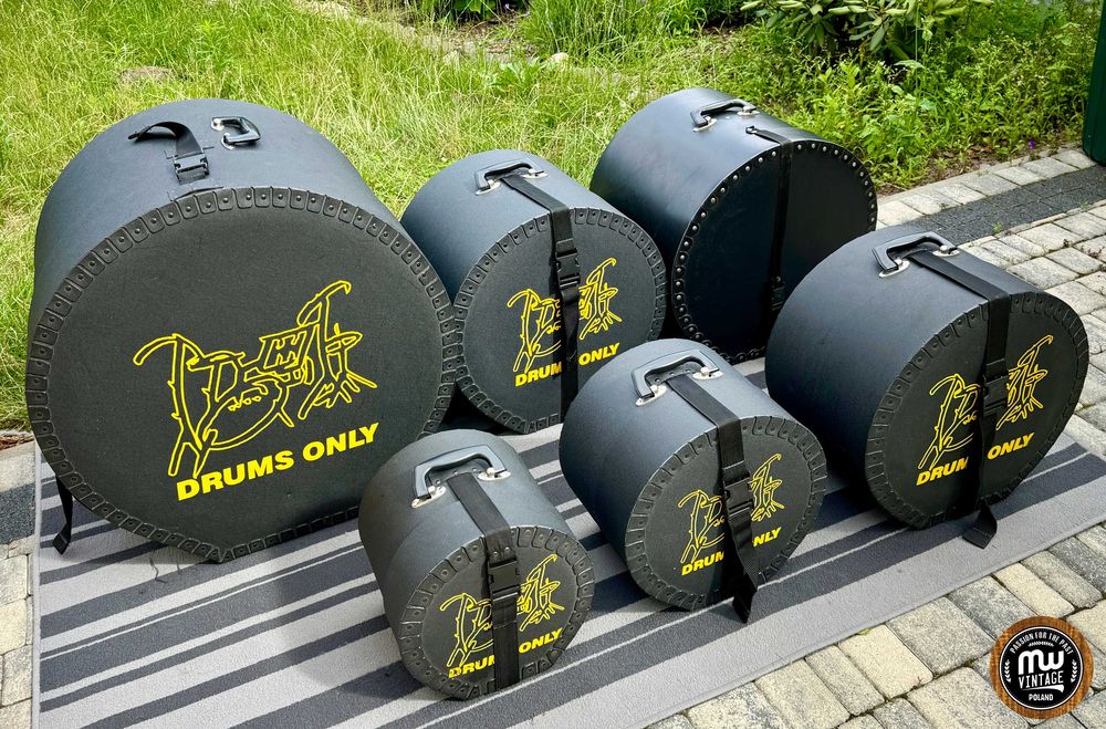 ‼️ Drums Only - zestaw case'ów z ABS 22", 8", 10", 12", 14", 16" ‼️