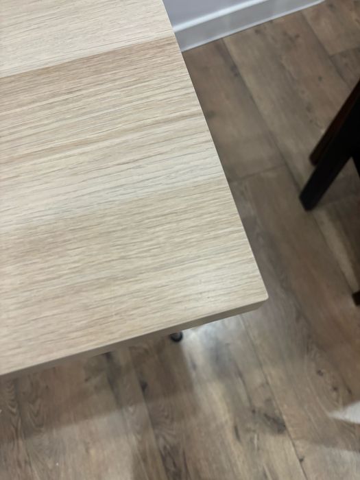 biurko stolik blat IKEA LINNMON 100 x 45 cm czarne nogi