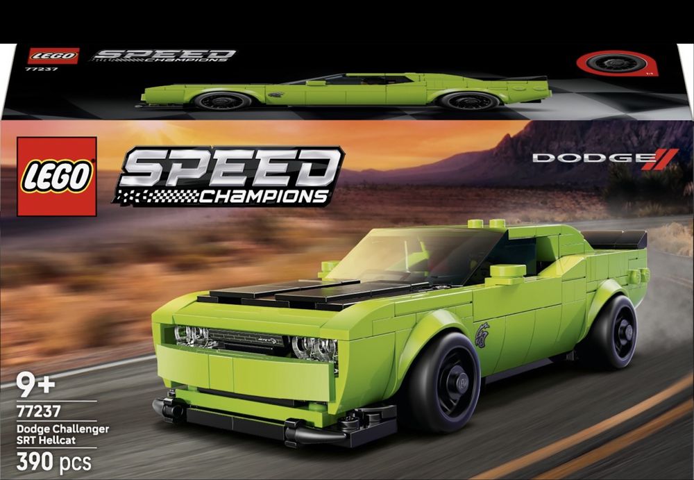 LEGO speed champions Dodge Challenger SRT hellcat
