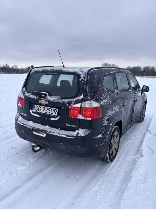 Chevrolet Orlando, hak, 7 osób