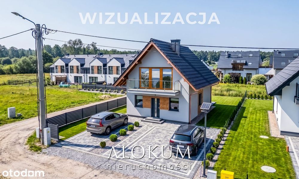 Dom w sąsiedztwie Puszczy Niepołomickiej osiedle Ples, Niepołomice