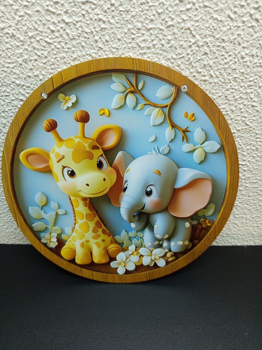 Placa decorativa.64309857302275120