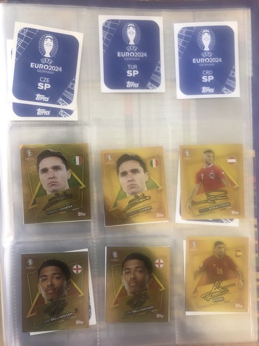 Cromos Signature Euro 2024