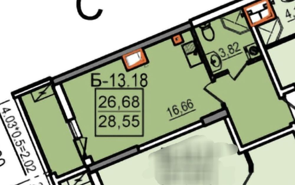 ‼️Квартира с видом на море ‼️ Фонтан Золотой Берег