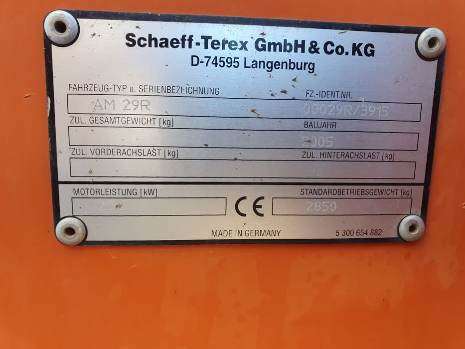 Giratoria Terex AM29 R