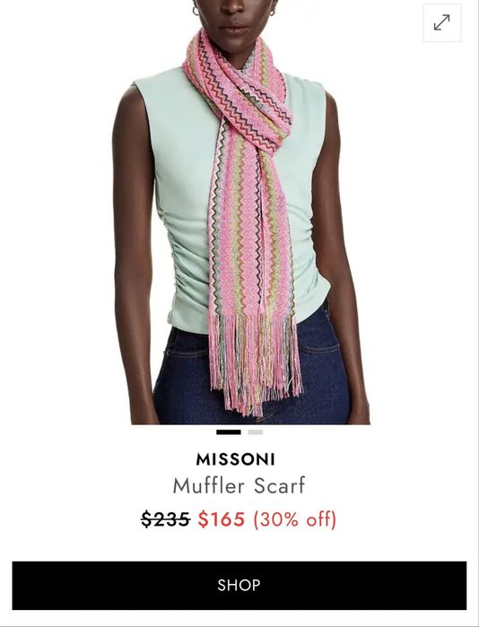 Missoni шаль оригінал нова з біркою