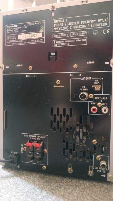 Mini wieża Sharp XL HP 434