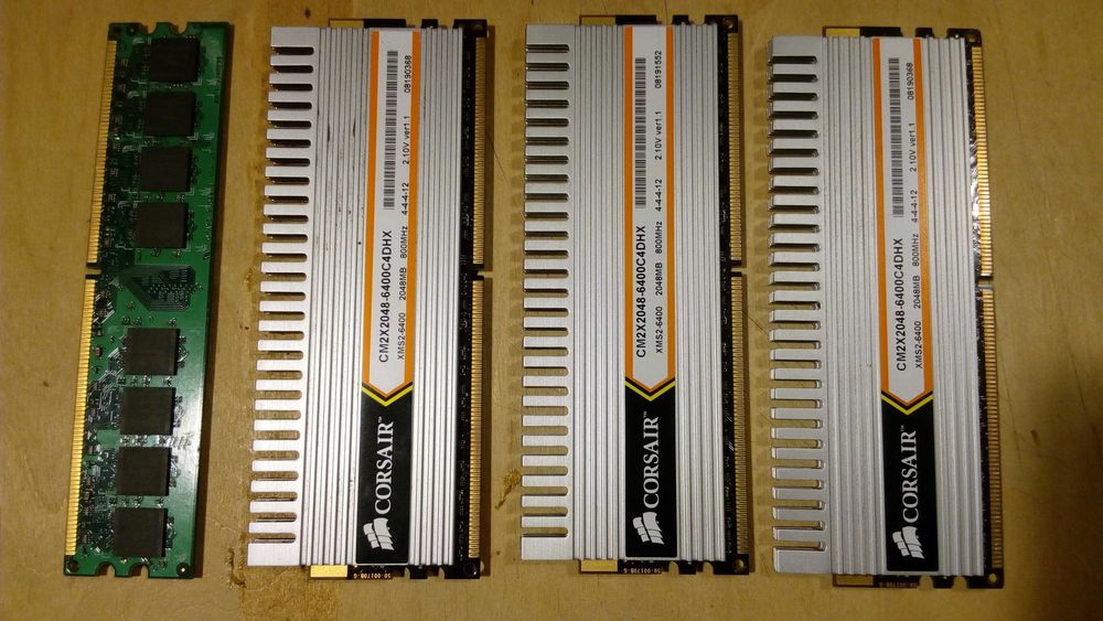 ddr 2 8gb комплект 4 планки