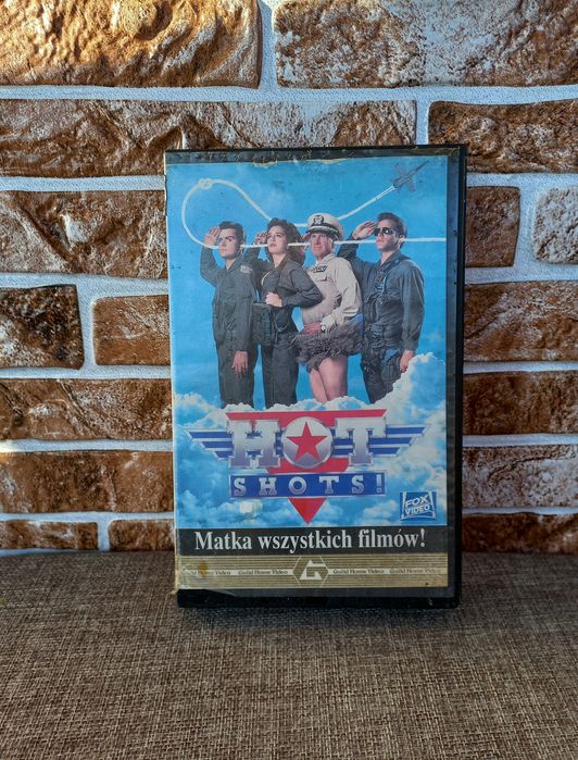 Kasety vhs wideo video.  Hot Shots VHS. Rzadkość