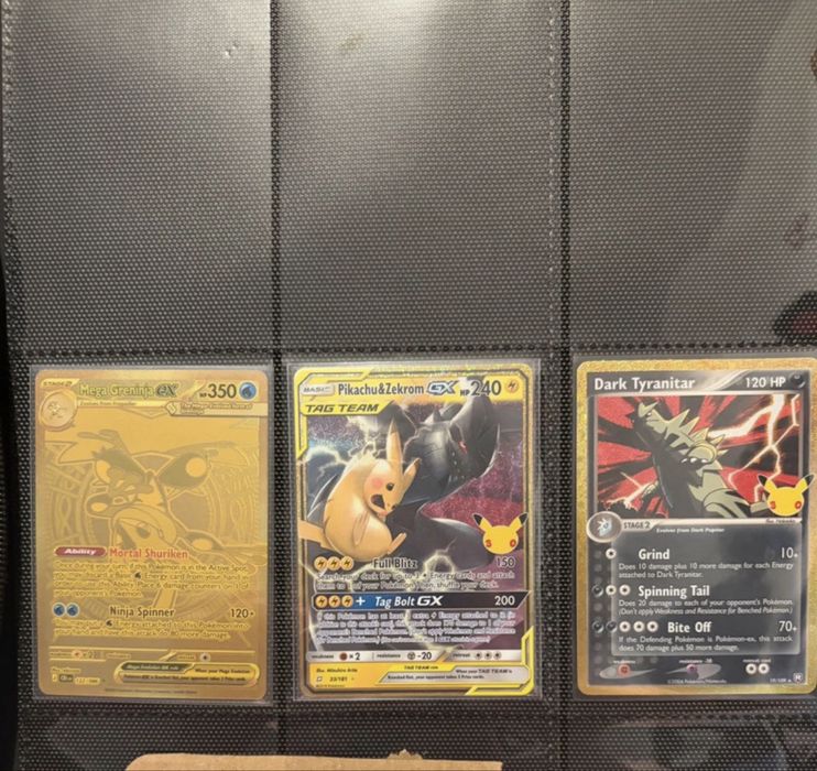 Karty pokemon gold