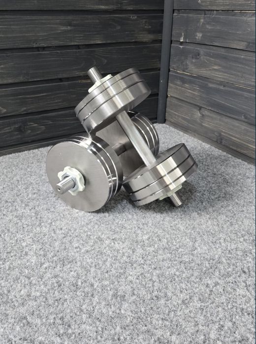 Металлические гантели наборные разборные 2шт по 12,16,20,30,40,50 кг