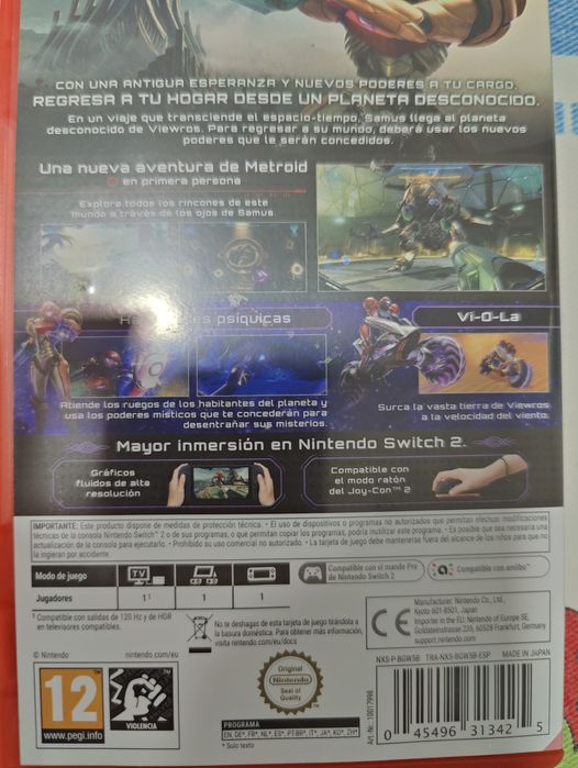 Metroid prime beyond Nintendo switch 2