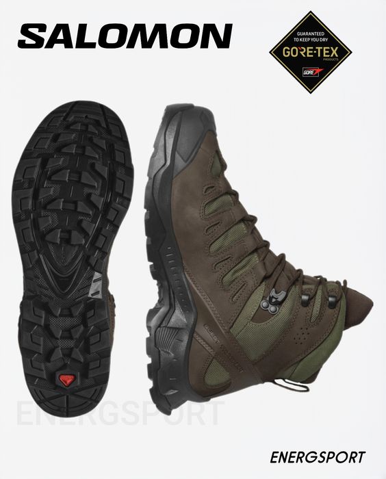 Черевики 7.550 100% оригінал SALOMON QUEST TRACKER forest gore-tex