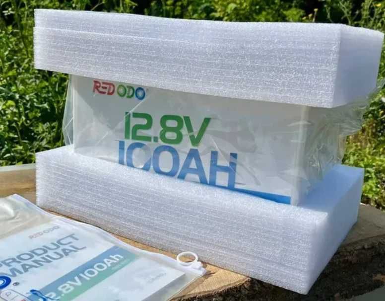 Акумулятор lifepo4 Redodo 12v 100ah / Аккумулятор литий железо фосфат